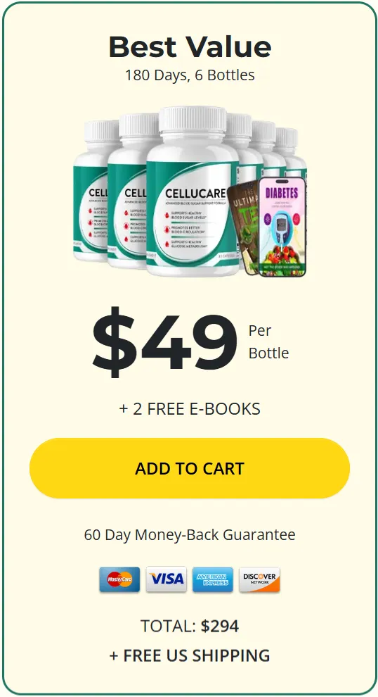 CelluCare price 6 bottle